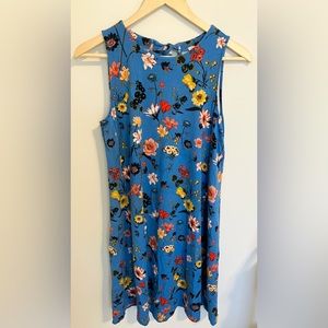 Loft Petite Floral Sleeveless Dress